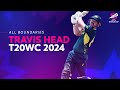 Every Travis Head boundary at T20 World Cup 2024