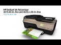 HP Deskjet Ink Advantage 4615 e All in One and HP Deskjet Ink Advantage 4625 e All in One