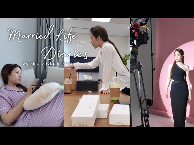 Working 3 jobs in Korea | Married Life Diaries