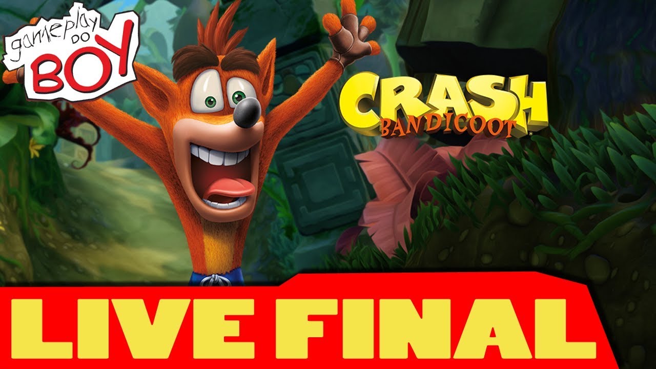Live Crash Insane Trilogy 60fps no PS4 FINAL