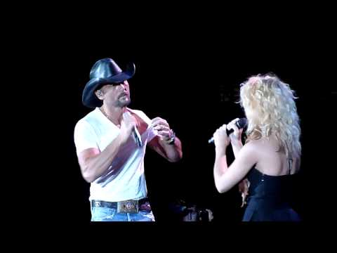 Tim Mcgraw Kicks out Fan before duet with Band Perry Gorge, WA 6/18/2011