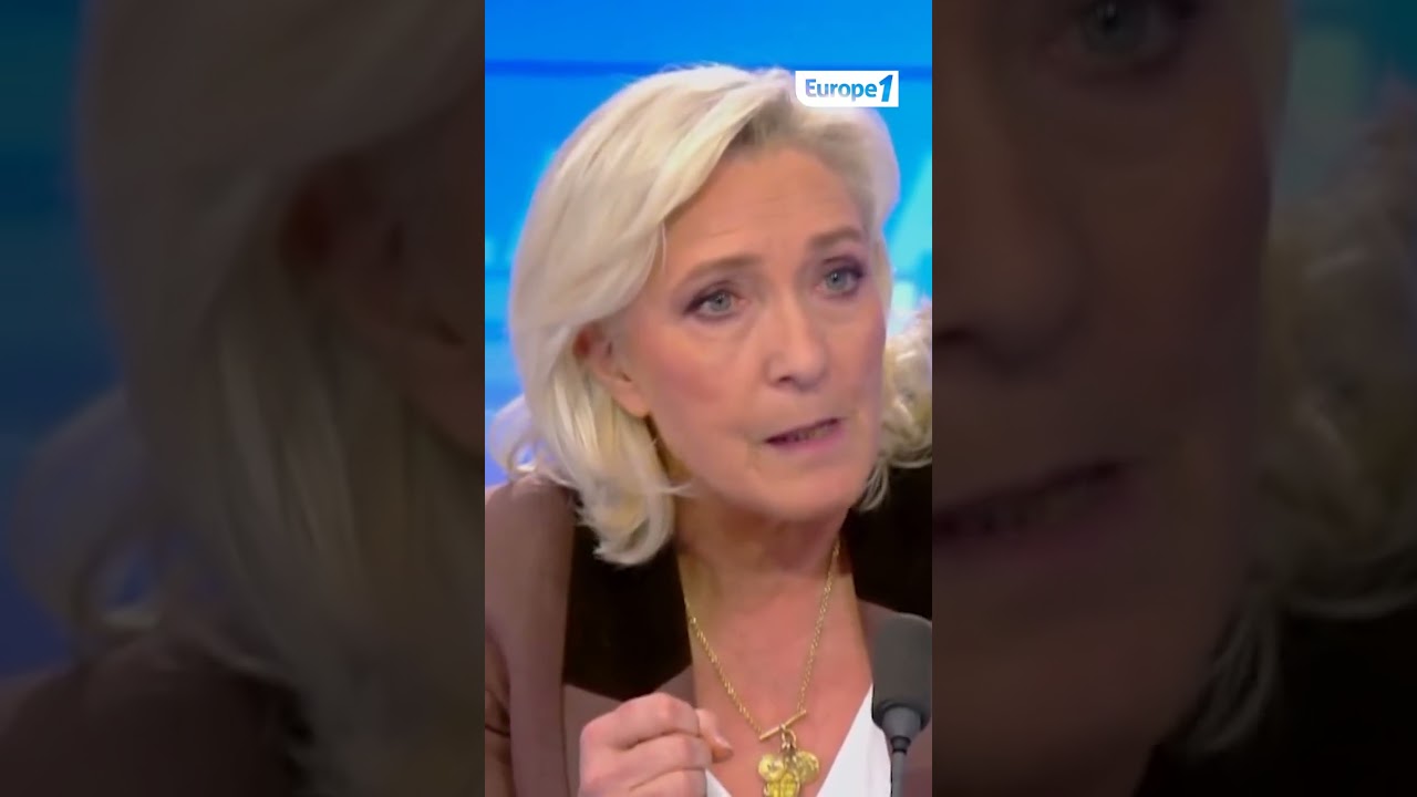 Marine Le Pen : "Jordan Bardella est victime d'une campagne de dénigrement !"