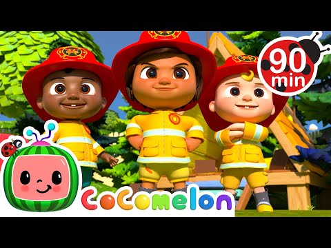 Nina's Rescue Squad! 🚒 | CoComelon | Nursery Rhymes for Babies