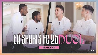 EA SPORTS FC 25 CHALLENGE | Kalulu & Mbangula VS Cambiaso & Adzic