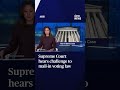 WATCH: Supreme Court hears challenge to mail-in voting law