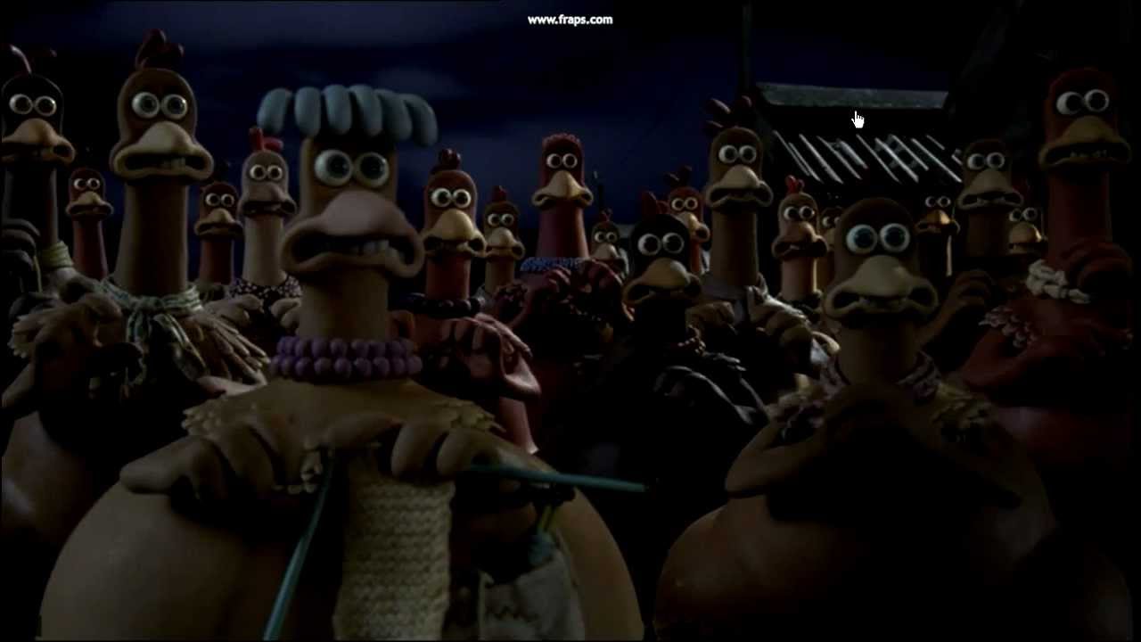 chicken run - panic button - YouTube