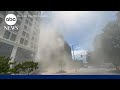 Crews respond to gas explosion at Chase Bank building in Ohio