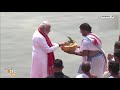 PM Modi in Varanasi: Offers Prayers at Dasaswamedh Ghat | Lok Sabha Elections | News9