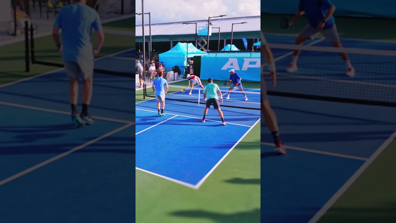 🎭Very Dramatic Pickleball #pickleballhighlights #pickleball #sports #sporthighlights