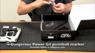 Маркер Dangerous Power G4 Silver Black