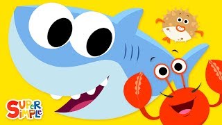Open Shut Them 3 | featuring Finny The Shark | Super Simple Songs