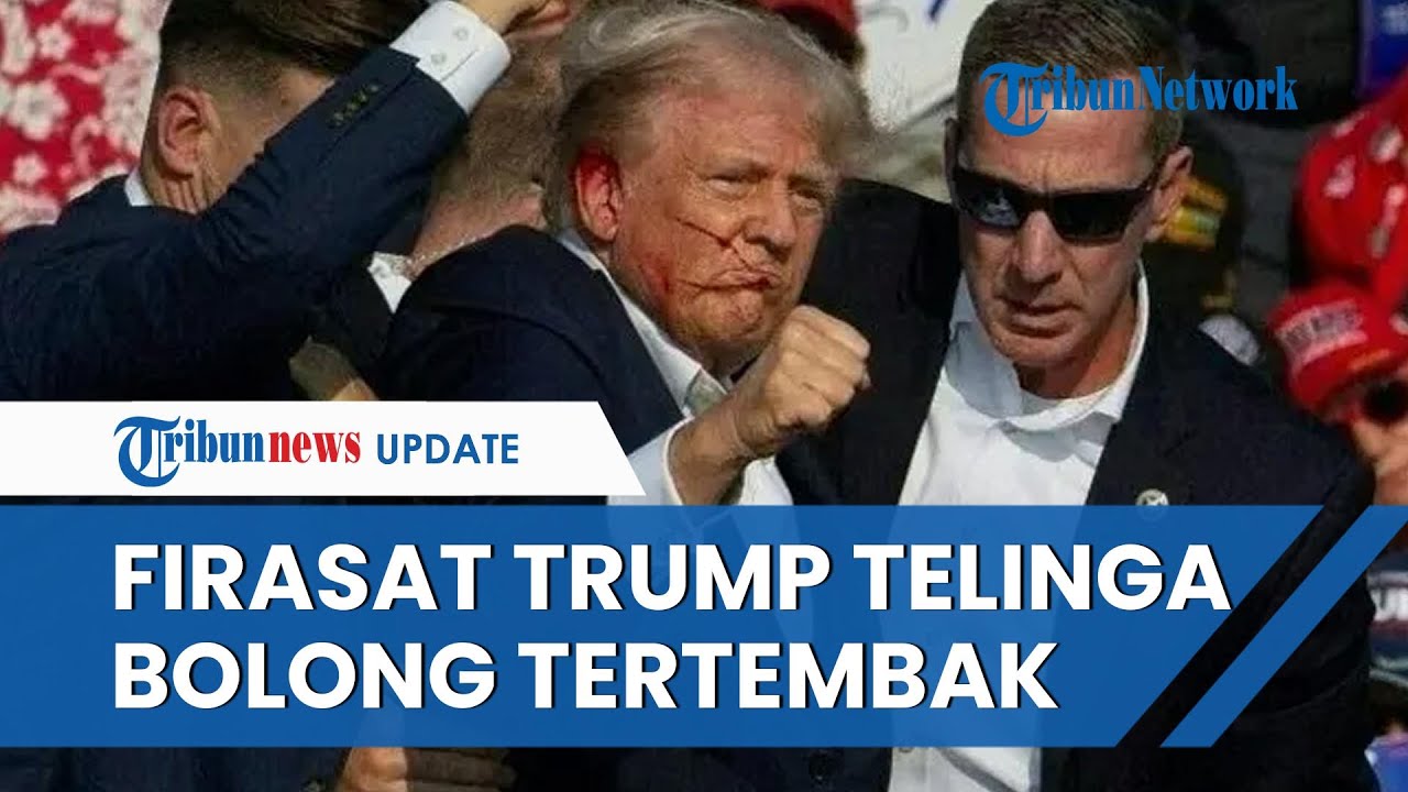 Pengakuan Donald Trump Telinga Bolong Tertembus Peluru, Tegas Tak Mundur Meski Nyawanya Terancam