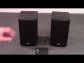 PSB Image B4 bookshelf speaker review and demo - used second hand HiFi speakers