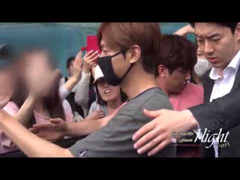 Lee Min Ho 20150713 Gimpo Airport 입국