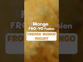 #BeatTheHeat with seasons special cooler - Frozen Mango Yogurt!🥭🧊 #FrozenMangoYogurt #sanjeevkapoor