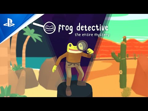 Frog Detective: The Entire Mystery - Launch Trailer | PS5 & PS4 Games