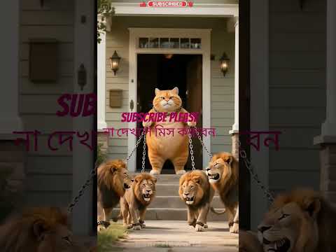#cartoonvideo #cartoonshorts #catshorts #lions