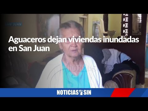 Aguaceros dejan viviendas inundadas en San Juan