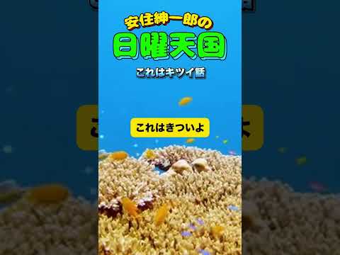 これはキツい話🤣#すべらない話 #安住紳一郎の日曜天国 #日曜天国