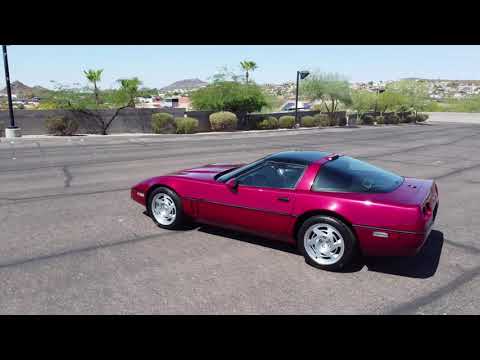 video 1990 Chevrolet Corvette ZR-1
