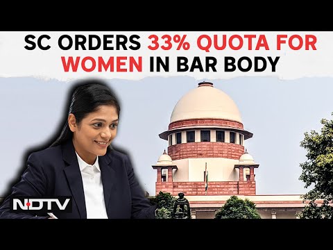 Supreme Court News | Supreme Court Orders 33% Quota For Women In Bar
Body