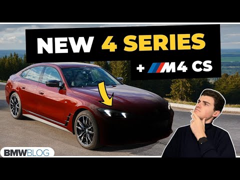 Analyzing The 2024 BMW 4 Series Facelift’s NEW Design + M4 CS