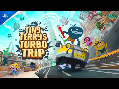 PlayStation рассказывает про Tiny Terry's Turbo Trip - Launch Trailer | PS5 Games