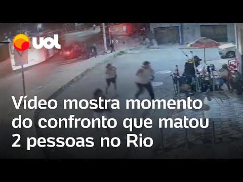 Vídeo mostra tentativa de assalto que matou duas pessoas na Linha Vermelha, no Rio de janeiro; veja