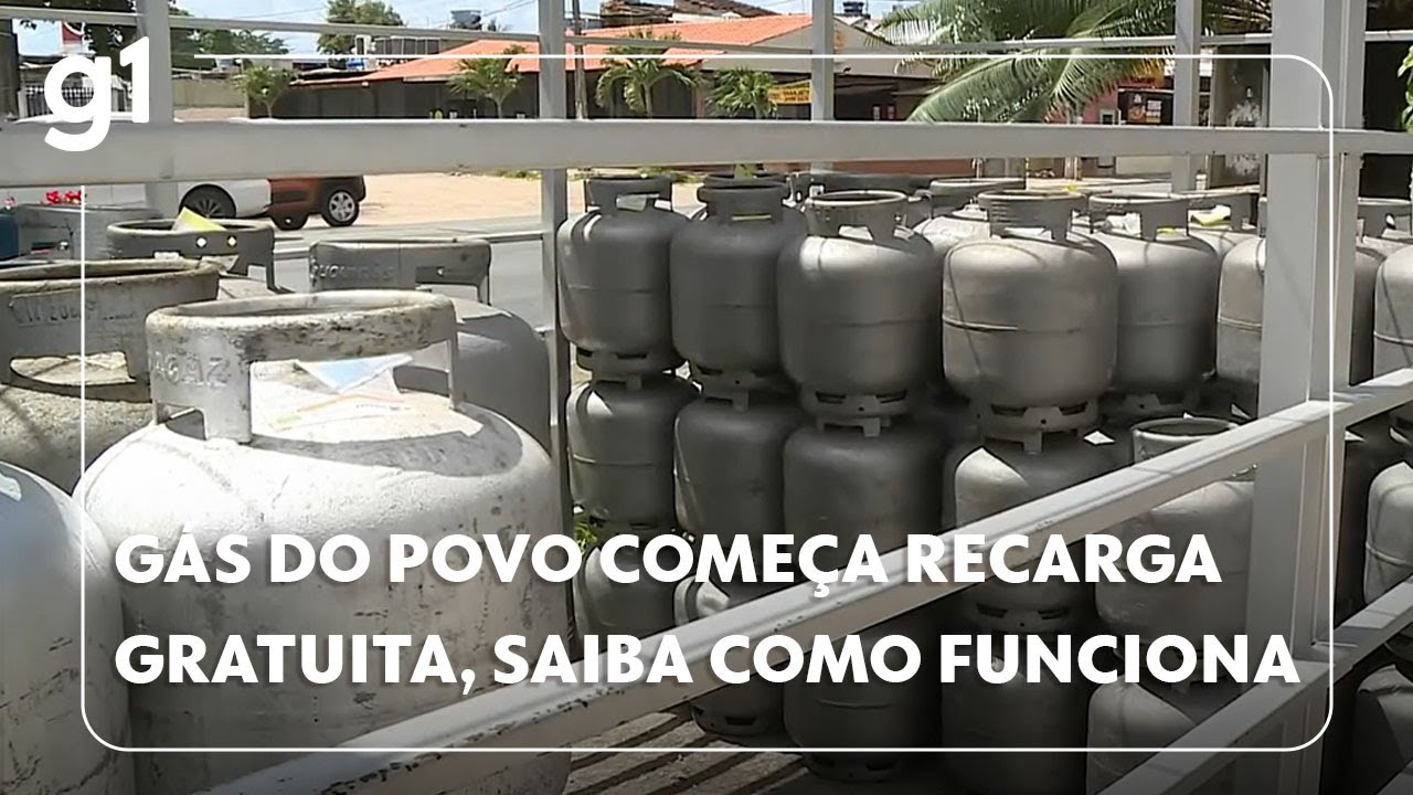 Gás do Povo começa recarga gratuita de botijões nesta segunda 24 veja como vai funcionar TV Online Gás do Povo começa recarga gratuita de botijões nesta segunda 24 veja como vai funcionar