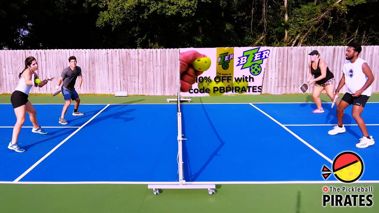 Backyard Moneyball Teams Battle Pickleball Final: Game 1
