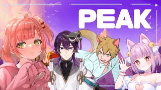 【 PEAK 】売上200万本の人気作！力を合わせて山登り！笑える4人組のゲーム実況【はな視点】
