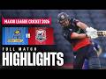 MI New York vs Washington Freedom | Full Match Highlights | Major League Cricket 2026 | #MLC