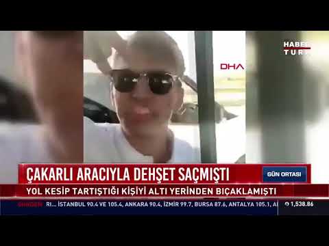 Çakarlı magandanın cezası belli oldu!