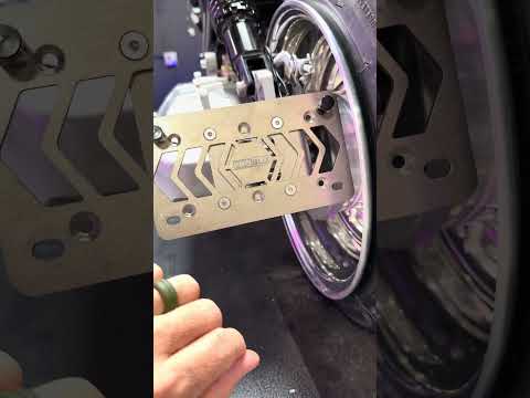 Finally a license plate bracket that won’t crack! #gy6 #hondaruckus