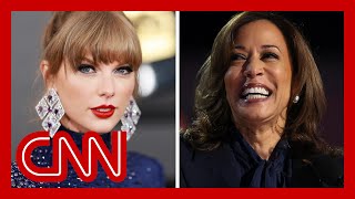 CNN anchors react to Taylor Swift’s endorsement of Kamala Harris