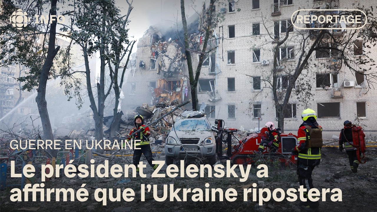 Guerre en Ukraine : frappes massives sur Kiev