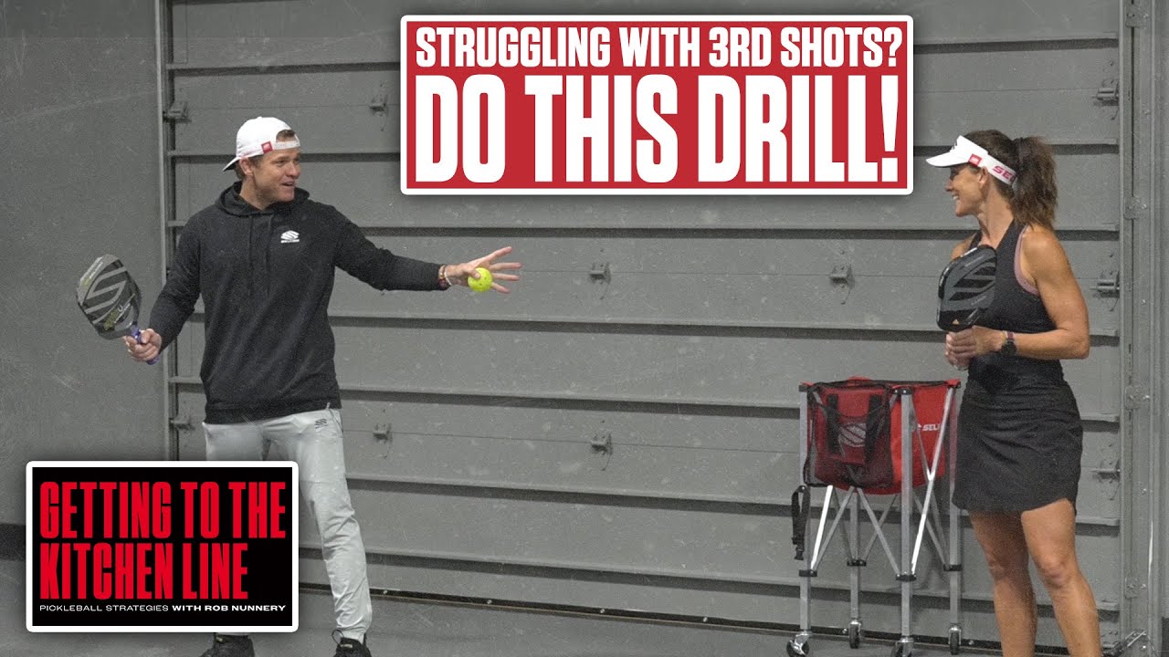 3rd Shot Partner Drill: Creep Pickleball Drill
