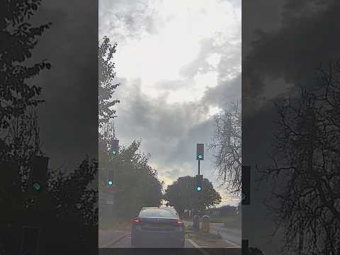Car Driver Randomly Stops at a Green Traffic Light #DashCam #Shorts #Driving