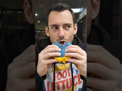 Burger King Blue Sonic Burger