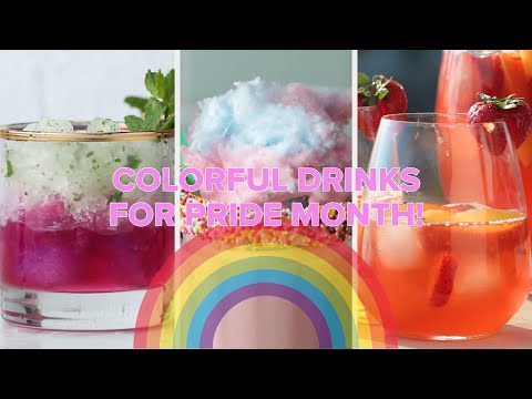 Celebrate Pride With These Colorful Drinks!