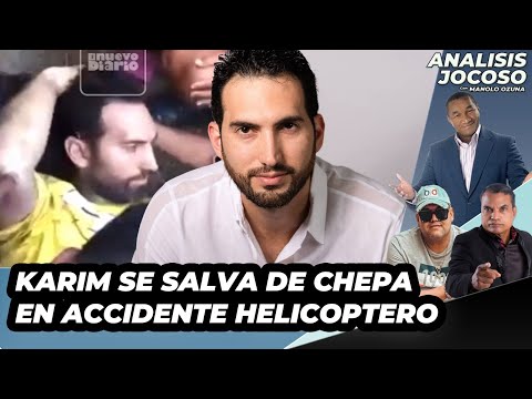 ANALISIS JOCOSO - KARIM SE SALVA DE CHEPA EN ACCIDENTE HELICOPTERO