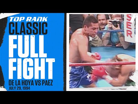 Oscar De La Hoya vs Jorge Paez | ON THIS DAY FULL FIGHT | JUL 29, 1994