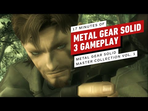 17 Minutes of Metal Gear Solid 3 Gameplay - Metal Gear Solid Master Collection Vol. 1