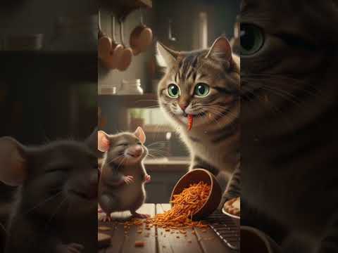 चूहा बिल्ली कहानी #youtubeshorts #shortsviral #viralvideo #youtubeshorts #shorts #shortsviral