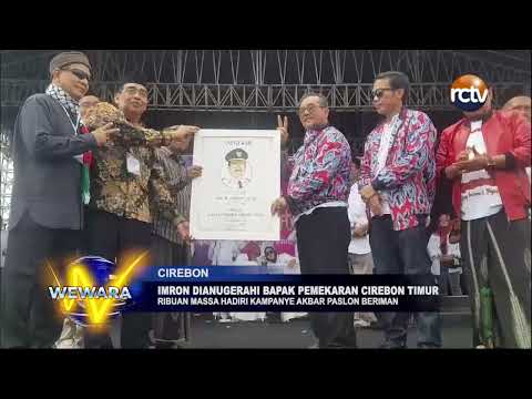 Imron Dianugerahi Bapak Pemekaran Cirebon Timur