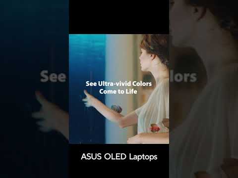 Experience Immersive Visuals with Less Blue Light with #ASUS #OLED #Short