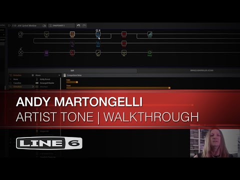 Line 6 | Helix | Andy Martongelli | Artist Tone Walkthrough