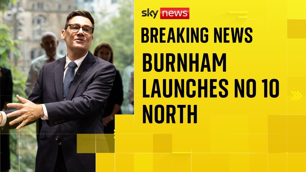 Burnham opens northern branch of Downing Street
