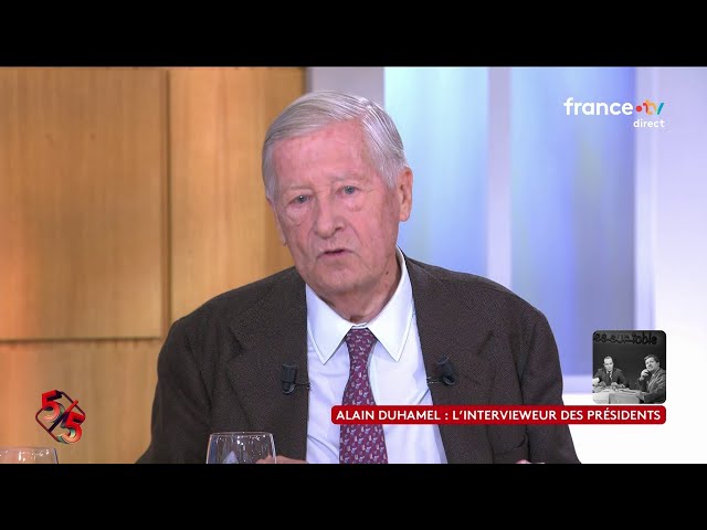 Retraite pour Alain Duhamel : l’hommage de son neveu Benjamin - Le 5/5 de Lorrain Sénéchal