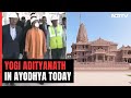Ahead Of PM Modis Visit, Yogi Adityanath In Ayodhya Today